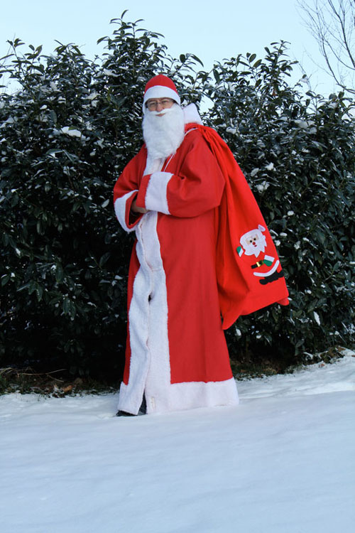 Nikolaus im Schnee