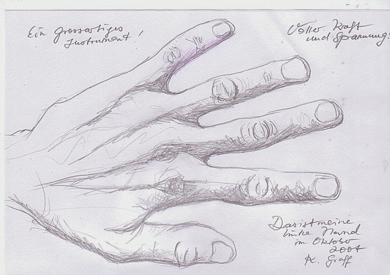 meine Hand