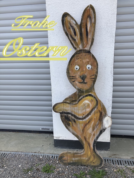 Ein frohes Osterfest wÃ¼nsche ich euch
