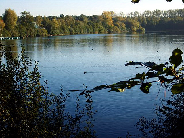 Steiner See in der Vormittagssonne