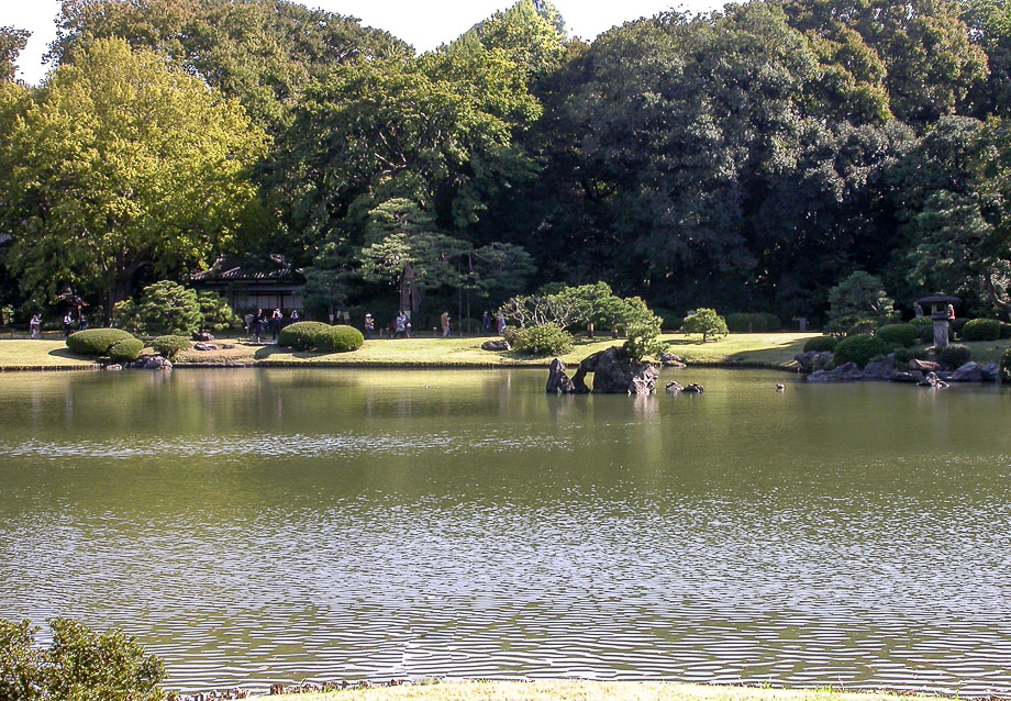 JAPAN - TOKIO - RIKUGI-EN